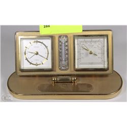 RENSIE 7 DUALS MADE IN GERMANY CLOCK/BAROMETER/