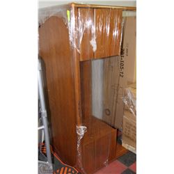 SOLID WOOD DESK WITH DRAWERS 29"X65"X29"H