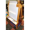 Image 2 : WOODEN DOUBLE SIDED CHILDRENS EASEL WITH