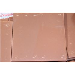 (#1) - 6" X 6" RED QUARRY TILE X76
