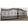 Image 2 : NEW 20FT HEAVY DUTY BI-PARTING WROUGHT IRON