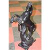 Image 1 : ESTATE LARGE BLACK ORNAMENT ON CHOICE: STALLION