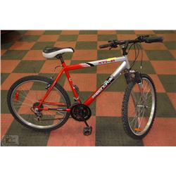 SUPERCYCLE 21 SPEED FRONT SUSPENSION MOUNTAIN