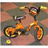 Image 1 : TIGGER KIDS BIKE WITH TRAINING WHEELS  W/12""