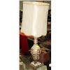 Image 1 : VINTAGE DECORATED LAMP WITH SHADE