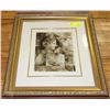 Image 1 : GOLD FRAMED ABSTRACT PICTURE