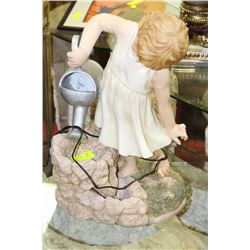 GIRL WITH WATERING CAN FOUNTAIN