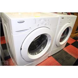 WHIRLPOOL SIDE BY SIDE FT LOAD WASHER AND DRYER