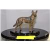 Image 1 : METAL DOG STATUETTE