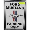 Image 1 : FORD MUSTANG TIN SIGN