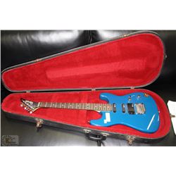 CHARVETTE BY JACKSON /CHARVEL BLUE ELECTRIC GUITAR
