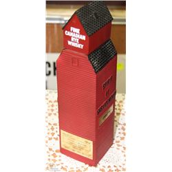 VINTAGE SPIRIT OF SASKATCHEWAN LIQUOR BOTTLE