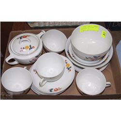 TK CHINA DISHES MADE IN CZECHOSLOVAKIA