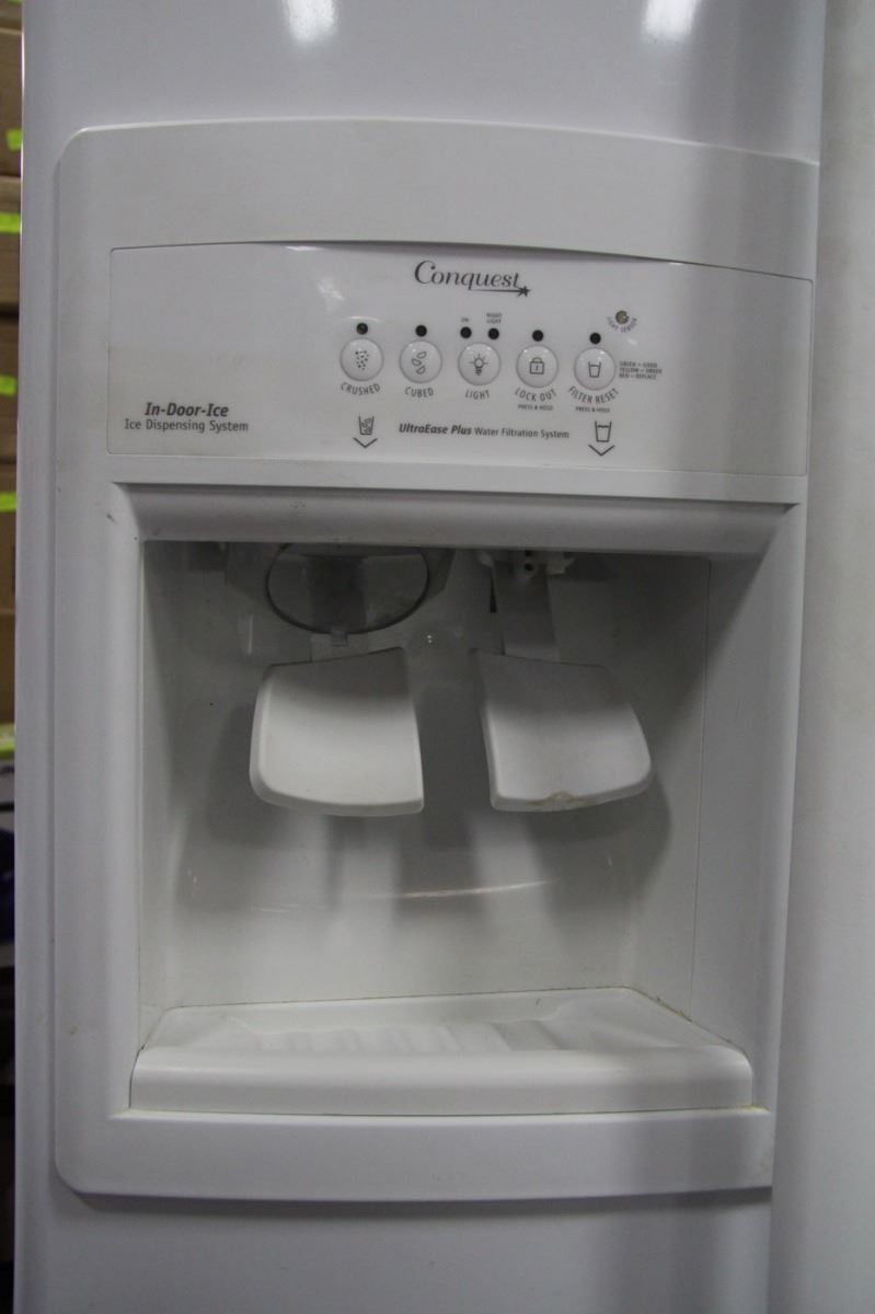 WHIRLPOOL GOLD SIDE BY SIDE FRIDGE WITH INDOOR