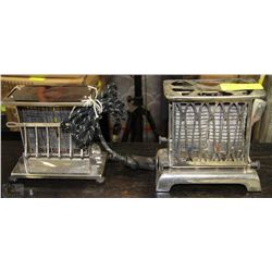 2 VINTAGE TOASTERS 1 CORD