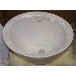 KOHLER K2271 WH VESSEL CRUIBLE WHITE ABOVE COUNTER