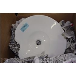 KOHLER K2200 WH VESSEL CONICAL BELL WHITE LAV.