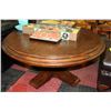 Image 1 : ROUND WOODEN COFFEE TABLE