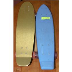 TWO VINTAGE SKATEBOARDS