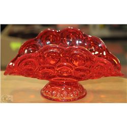 EYE CATCHING ART GLASS DISH