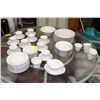 Image 1 : MAYFAIR FINE CHINA SET INCL. LARGE & SMALL PLATES,