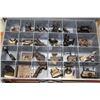Image 1 : METAL BOX WITH 24 VINTAGE PENCIL SHARPENERS IN
