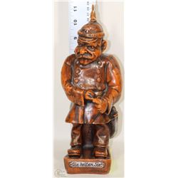 BERLIN "WIE HEIBEN SIE" GERMAN CANDLE 12" TALL