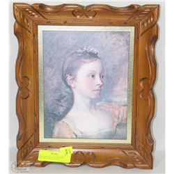 THE T.EATON CO LTD FRAMED PICTURE #9296 OF YOUNG
