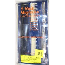 VINTAGE HAIR MAGICIAN USA K-TEL 1973 RAZOR + BLADE