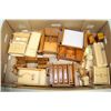 Image 1 : FLAT OF WOODEN DOLL HOUSE FURNITURE