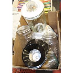 BOX WITH BLACK AND DECKER BLENDER, POPCORN