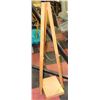 Image 1 : WOODEN CASE OF OIL PAINTS AND EASEL