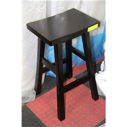 WOODEN STOOL/PLANT STAND 25" TALL