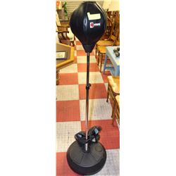 STAND UP PORTABLE PUNCHING BAG AND GLOVES