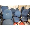 Image 1 : 8 ASSORTED HYDRAULIC LIFT OFFICE CHAIRS