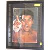 Image 1 : FRAMED 17 1/2"X 22 " MUHAMMED ALI BOXING PIC