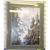 Image 1 : FRAMED 25 X 31 KEN SKODA LTD EDITION SIGNED PRINT