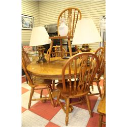 ROUND TABLE WITH 5 CHAIRS