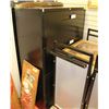 Image 1 : BLACK 4 DRAWER LATERAL FILE CABINET W/ KEY.