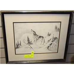 GREENFEATHER SIGNED AND #'D 83/200 ART WORK FRAMED