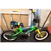 Image 1 : CHILDRENS HOTWHEELS BIKE WITH RPM TACKOMETER