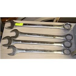 SET OF 4 BRICO IMPERIAL DROP FORGED WRENCHES