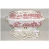 Image 1 : ELECTRIC PORCELAIN VEGETABLE WARMING TRAY W COVER