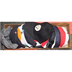 LOT OF 14 SPORTS CAPS
