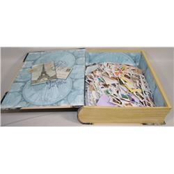 LARGE BOX FULL OF COLLECTIBLE STAMPS