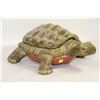 Image 1 : LARGE CERAMIC TURTLE COOKIE JAR