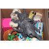 Image 1 : BOX OF VINTAGE TOYS