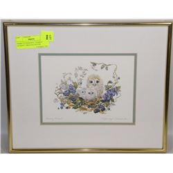 MARILYN SIMANDLE "FAMILY POTRAIT" ORIGINAL WATER