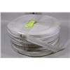 Image 1 : 2500 FEET OF NEW 1" WEBBING - WHITE IN COLOUR