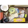 Image 1 : ESTATE BOX OF MISC ITEMS